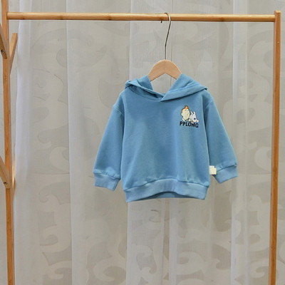 Hanorac pentru copii model nou pentru baieti cu gluga in mai multe culori