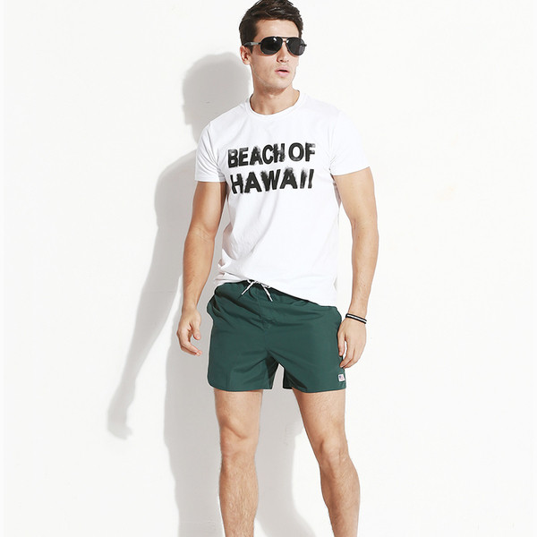 Pantaloni scurți de plajă pentru bărbați cu cravate în cinci culori