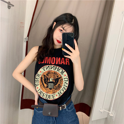 Maiou zilnic de damă în trei culori cu imprimeu