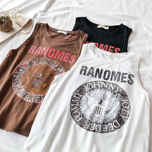 Maiou zilnic de damă în trei culori cu imprimeu