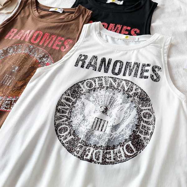 Maiou zilnic de damă în trei culori cu imprimeu