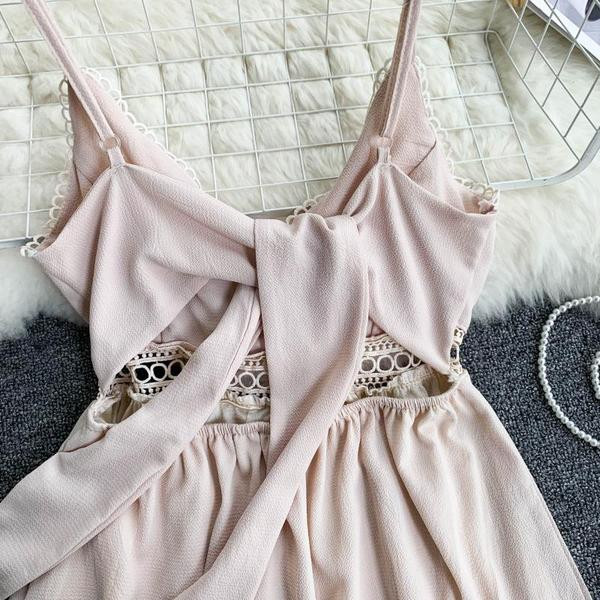 Salopeta scurta de dama cu bretele in trei culori