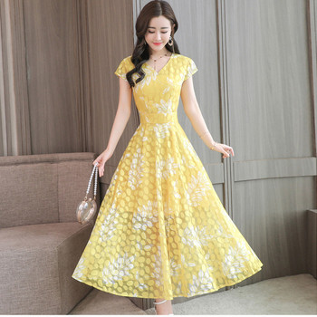 Rochie de dama actuala croiala in mai multe culori cu maneca scurta