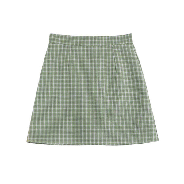 Fusta dama in carouri in patru culori