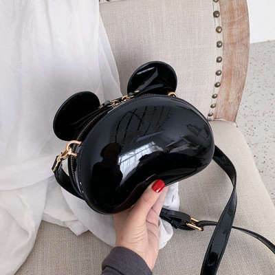 Geanta de dama moderna cu element 3D in patru culori