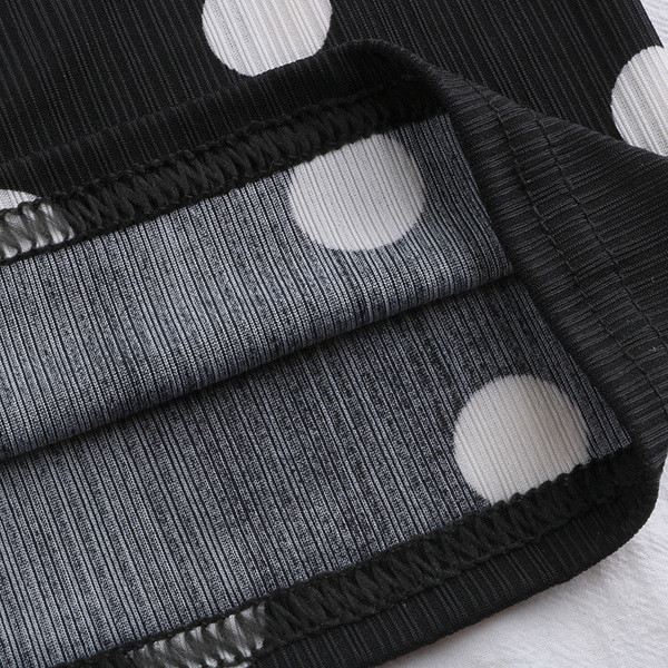 Pantaloni de dama la moda in negru cu cravate