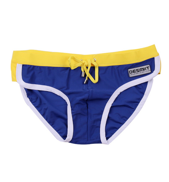 Мъжки бански тип слип с връзки в различни цветове