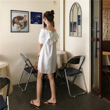 Rochie scurta de dama eleganta in trei culori