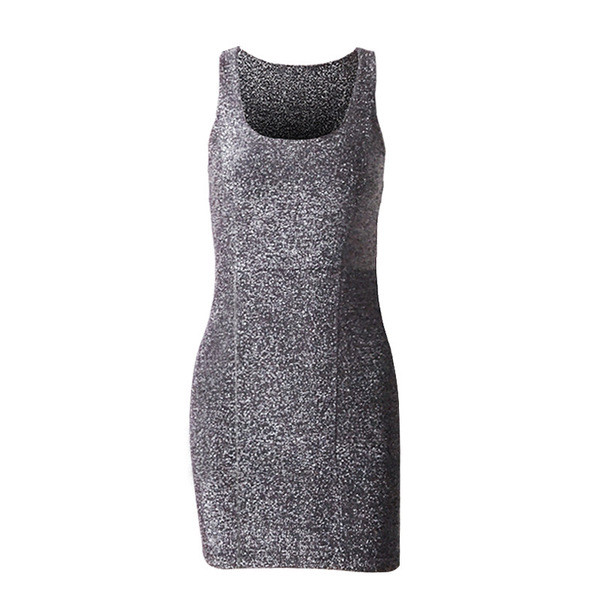 Rochie de dama actuala Model Slim cu efect stralucitor