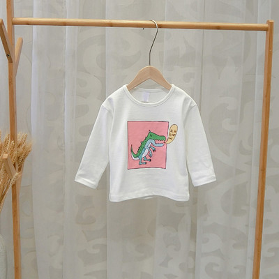 Bluză casual pentru copii pentru băieți în alb și albastru