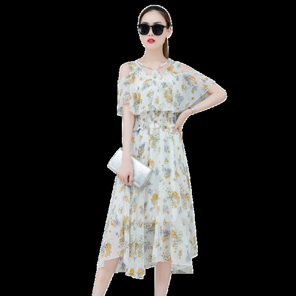 Rochie moderna de dama cu talie elastica in trei culori