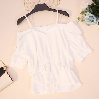 Bluza de dama puternica cu umerii goi in diferite culori