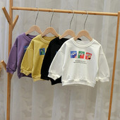 Bluza pentru copii model nou cu maneci lungi in mai multe culori