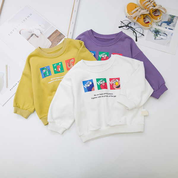 Bluza pentru copii model nou cu maneci lungi in mai multe culori