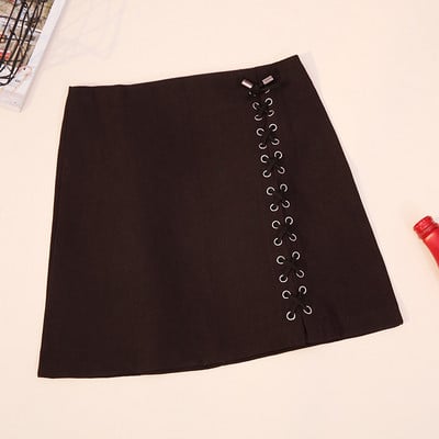 Модерна дамска пола с връзки в няколко цвята