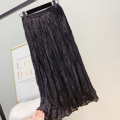 Fusta de dama moderna plisata in mai multe culori