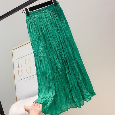 Fusta de dama moderna plisata in mai multe culori