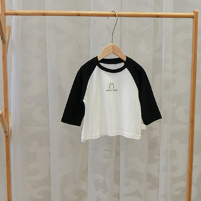 Bluza casual pentru copii cu decolteu O pentru baieti in mai multe culori