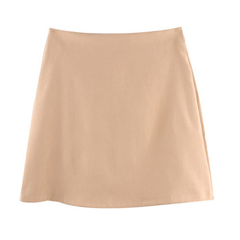 Fusta de dama eleganta cu talie inalta in mai multe culori