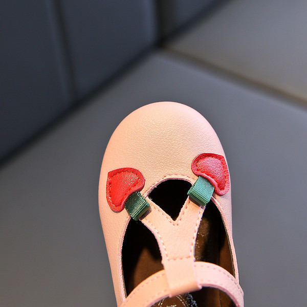 Pantofi casual copii pentru fete din piele ecologica in trei culori