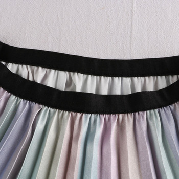 Fusta plisata dama in trei culori