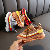 Tenisi casual pentru copii cu talpa aspra in trei culori