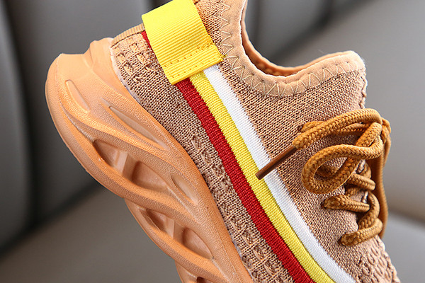 Tenisi casual pentru copii cu talpa aspra in trei culori