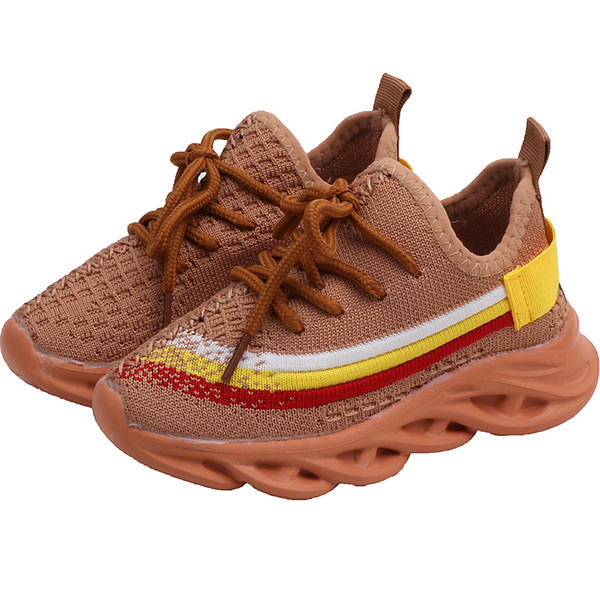 Tenisi casual pentru copii cu talpa aspra in trei culori