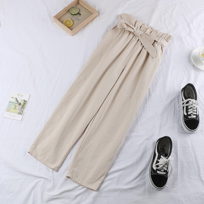 Модерен дамски панталон в няколко цвята с джобове