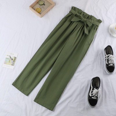 Модерен дамски панталон в няколко цвята с джобове