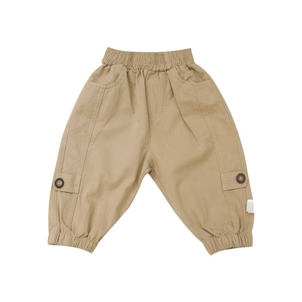 Model nou de pantaloni copii pentru baieti in negru si maro