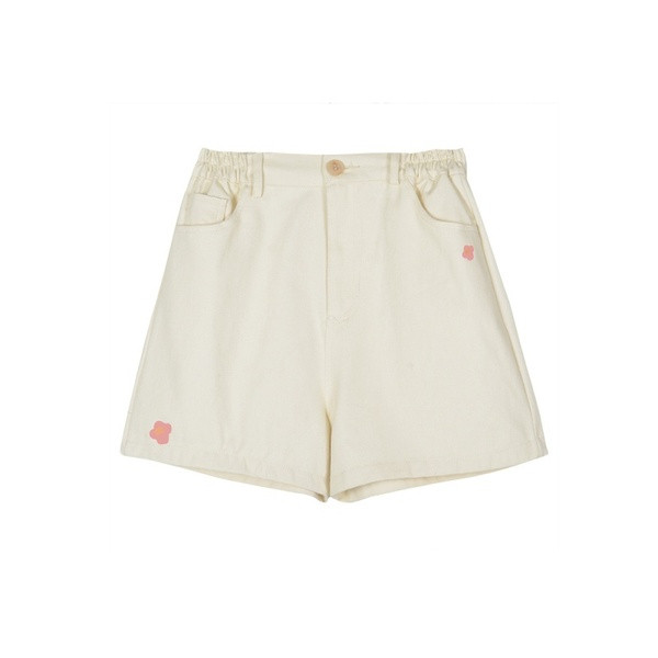 Pantaloni scurți moderni de damă cu talie înaltă în diferite culori