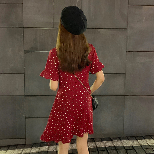 Rochie casual dama in doua culori - model croiat