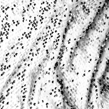 Стилна дамска рокля с цепка и пайети в няколко цвята