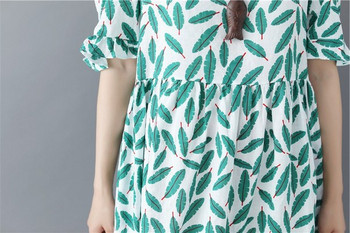 Актуална дамска рокля в два цвята - разкроен модел