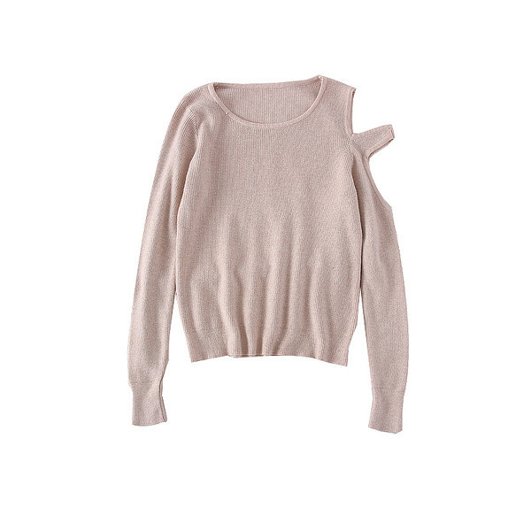 Bluză de damă modernă cu decolteu O - trei culori