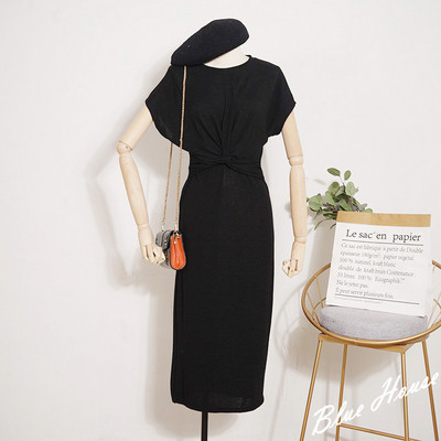 Rochie moderna de dama cu maneci scurte in mai multe culori