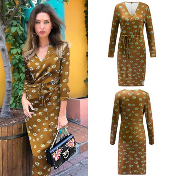 Rochie de dama cu maneci 3/4 in patru culori