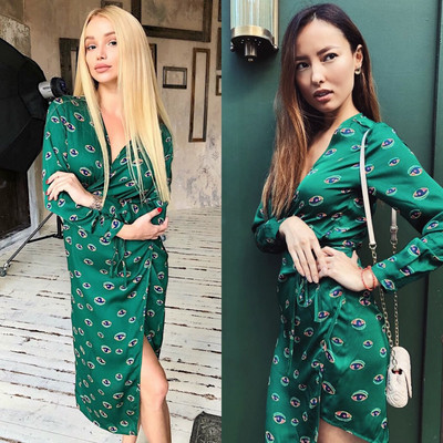 Rochie de dama cu maneci 3/4 in patru culori