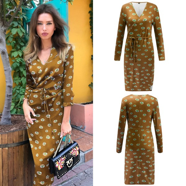 Rochie de dama cu maneci 3/4 in patru culori