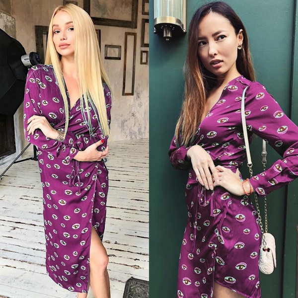 Rochie de dama cu maneci 3/4 in patru culori