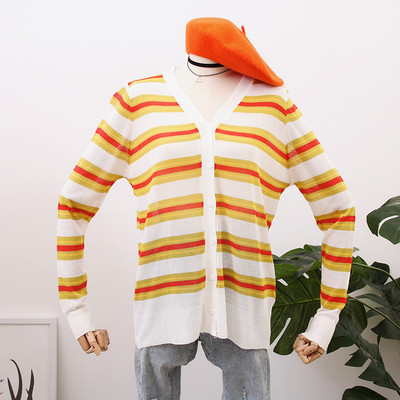 Vesta de dama moderna cu nasturi in mai multe culori