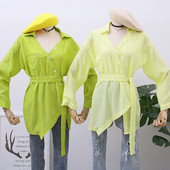 Camasa de dama asimetrica model nou - mai multe culori