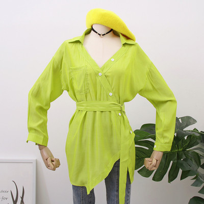 Camasa de dama asimetrica model nou - mai multe culori