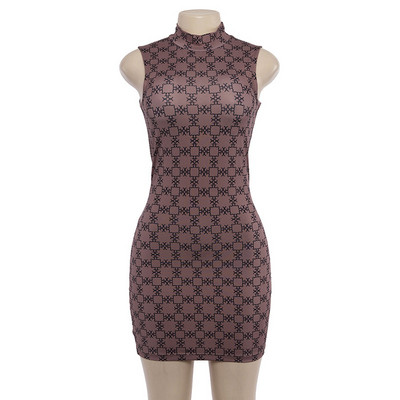 Rochie scurta de dama in doua culori