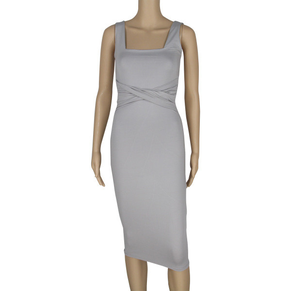 Rochie moderna de dama cu bretele in patru culori