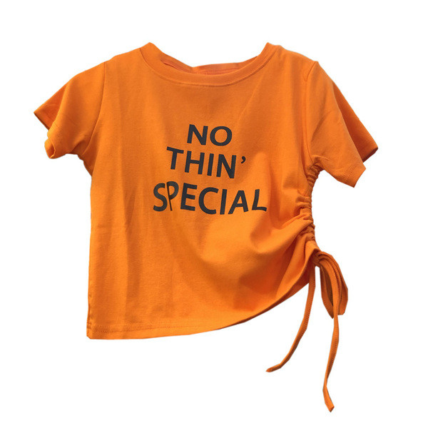 Tricou casual dama cu inscriptia - in patru culori