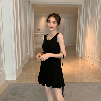 Rochie scurta dama casual - model croiat in trei culori