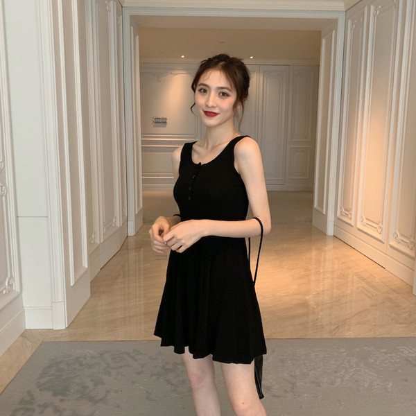 Rochie scurta dama casual - model croiat in trei culori