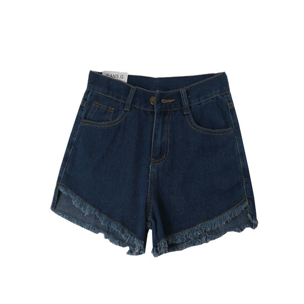 Blugi scurti de dama in patru culori - cu talie inalta